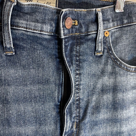 MADEWELL Sz 30 Cali Demi Boot Mid-Wash Jeans High Rise Slim Boot Above Ankle - Picture 6 of 11